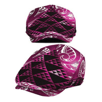Matariki New Zealand Jeff Hat NZ Niho Taniwha Maori New Year Pink Galaxy LT14 - Polynesian Pride