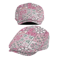 Mele Kalikimaka Hawaii Christmas Jeff Hat Akala Seamless Floral Motif - Polynesian Pride