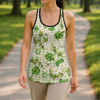 Mokihana Maile Ilima Leis Paniolo Palaka Hollow Tank Top Hawaiian Omaomo Ala Spirit - Polynesian Pride