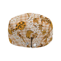 Mokihana Maile Ilima Leis Paniolo Palaka Jeff Hat Hawaiian Kula Spirit - Polynesian Pride