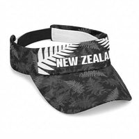 New Zealand 2026 Football Sun Visor Cap Aotearoa Fern Maori Pattern