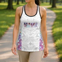 New Zealand Aotearoa Hollow Tank Top Pink Maori Papua Shell Indigenous - Polynesian Pride