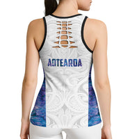 New Zealand Aotearoa Hollow Tank Top Purple Maori Papua Shell Indigenous - Polynesian Pride