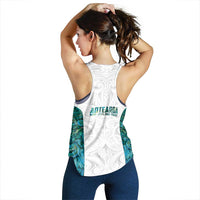 New Zealand Aotearoa Women Racerback Tank Green Maori Papua Shell Indigenous - Polynesian Pride