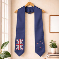 New Zealand Graduation Stole Flag Style LT05 One Size Blue - Polynesian Pride