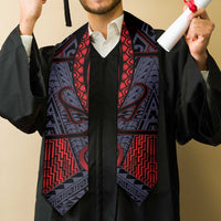 New Zealand Graduation Stole Maori Kiwiana Pattern Tukutuku Motif