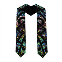 New Zealand Graduation Stole Maori Rugby Tattoo Papua Shell - Polynesian Pride