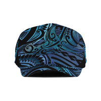 New Zealand Hammerhead Shark Jeff Hat Maori Haehae Mangopare Galaxy LT14 Blue - Polynesian Pride