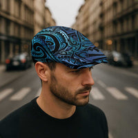 New Zealand Hammerhead Shark Jeff Hat Maori Haehae Mangopare Galaxy LT14 - Polynesian Pride