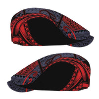 New Zealand Jeff Hat Maori Kiwiana Pattern Tukutuku Motif