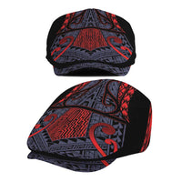 New Zealand Jeff Hat Maori Kiwiana Pattern Tukutuku Motif