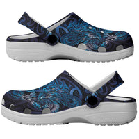 New Zealand New Year-Matariki Clogs Shoes Aotearoa Maori Tattoo Galaxy Sky LT03 - Polynesian Pride