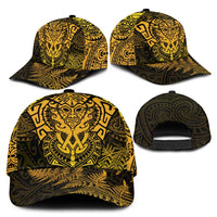 New Zealand Rugby All Gold Classic Cap Silver Fern All Black Mix Ta Moko LT09