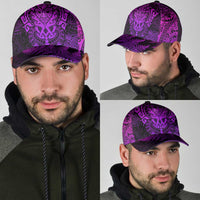 New Zealand Rugby All Purple Classic Cap Silver Fern All Black Mix Ta Moko LT09