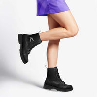 New Zealand Silver Fern Rugby Leather Boots Go Aotearoa World Cup - Polynesian Pride