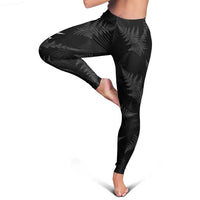 New Zealand Silver Fern Rugby Leggings Go Aotearoa Champions World Cup - Polynesian Pride