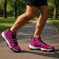 New Zealand Silver Fern Rugby Sneakers J11 Go Aotearoa World Cup Pink Version - Polynesian Pride