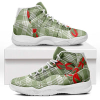 Omaomao Aloha Hawaii Sneakers J11 Rosebud Lei With Palaka Motif - Polynesian Pride