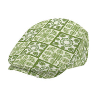 Omaomao Palaka Quilt Hawaii Jeff Hat Hawaiian Tropical Monstera Sea Turtle