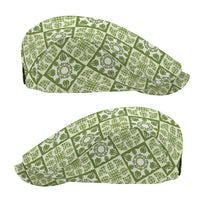 Omaomao Palaka Quilt Hawaii Jeff Hat Hawaiian Tropical Monstera Sea Turtle