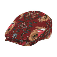 Oxblood Bird of Batik Papua Jeff Hat Exotic Natural Wealth of Papua - Polynesian Pride