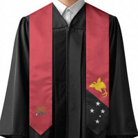 Papua New Guinea Graduation Stole Flag Style LT05 - Polynesian Pride