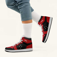 Papua New Guinea High Sneakers AJ1 Flag Inspired
