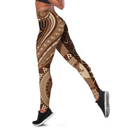 Papua New Guinea Oro Tapa Motif Leggings Classic