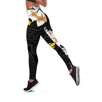 Philippines Tribal Leggings Mix Plumeria