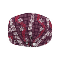 Pikake Maile Tiare Lei Jeff Hat Akala Lauhala Pattern