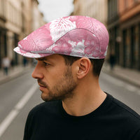 Pink Aloha Hawaii Jeff Hat Monstera Hibiscus Plumeria Seamless Vibes LT14 - Polynesian Pride