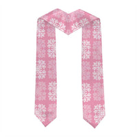 Pink Palaka Quilt Hawaii Graduation Stole Traditional Hawaii-plaid Pattern LT14 - Polynesian Pride