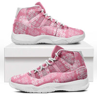 Pink Palaka Quilt Hawaii Sneakers J11 Traditional Hawaii-plaid Pattern LT14 Pink - Polynesian Pride