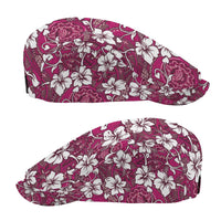 Piqi Bula Fiji Jeff Hat Fijian Tapa Seamless Hibiscus - Polynesian Pride