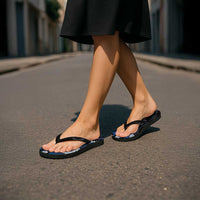 Polu Aloha Hawaii Lei Flip Flops Tropical Flowers Elegant Vibe - Polynesian Pride