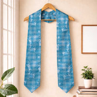 Polu Hawaii Breadfruit Palaka Motifs Graduation Stole