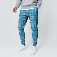 Polu Hawaii Breadfruit Palaka Motifs Jogger Pants
