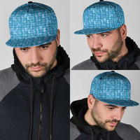 Polu Hawaii Breadfruit Palaka Motifs Snapback Cap