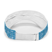 Polu Hawaii Breadfruit Palaka Motifs Sun Visor Cap