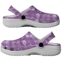 Poni Hawaii Breadfruit Palaka Motifs Clogs Shoes