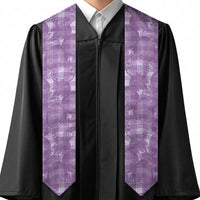 Poni Hawaii Breadfruit Palaka Motifs Graduation Stole