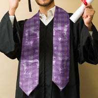 Poni Hawaii Breadfruit Palaka Motifs Graduation Stole