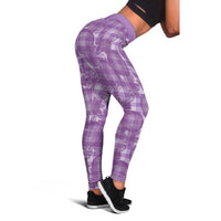Poni Hawaii Breadfruit Palaka Motifs Leggings