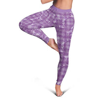 Poni Hawaii Breadfruit Palaka Motifs Leggings