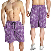Poni Hawaii Breadfruit Palaka Motifs Shorts for Men