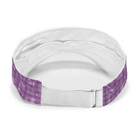 Poni Hawaii Breadfruit Palaka Motifs Sun Visor Cap