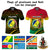Custom Vanuatu Provinces Polo Shirt Coat Of Arms Mix Flag CTM14 - Polynesian Pride