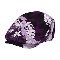 Puakenikeni Maile Lei Jeff Hat Frangipani Purple Tropical Leaves