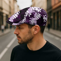 Puakenikeni Maile Lei Jeff Hat Frangipani Purple Tropical Leaves