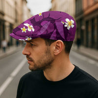 Purple Banana Leaf Hawaii Jeff Hat Lau Maia Plumeria Tropical Summer Vibes
